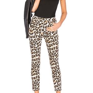 Mother High waist Looker (Touch of the Tiger)